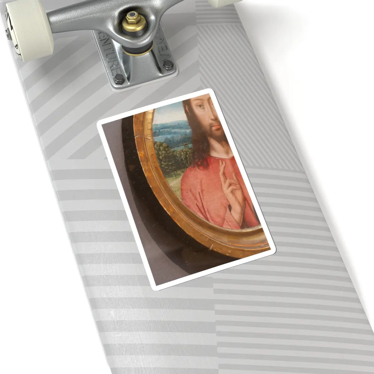 SKU:TSS-STICK-HNSMML-6X6-9 Sizes:6" × 6" Types:White