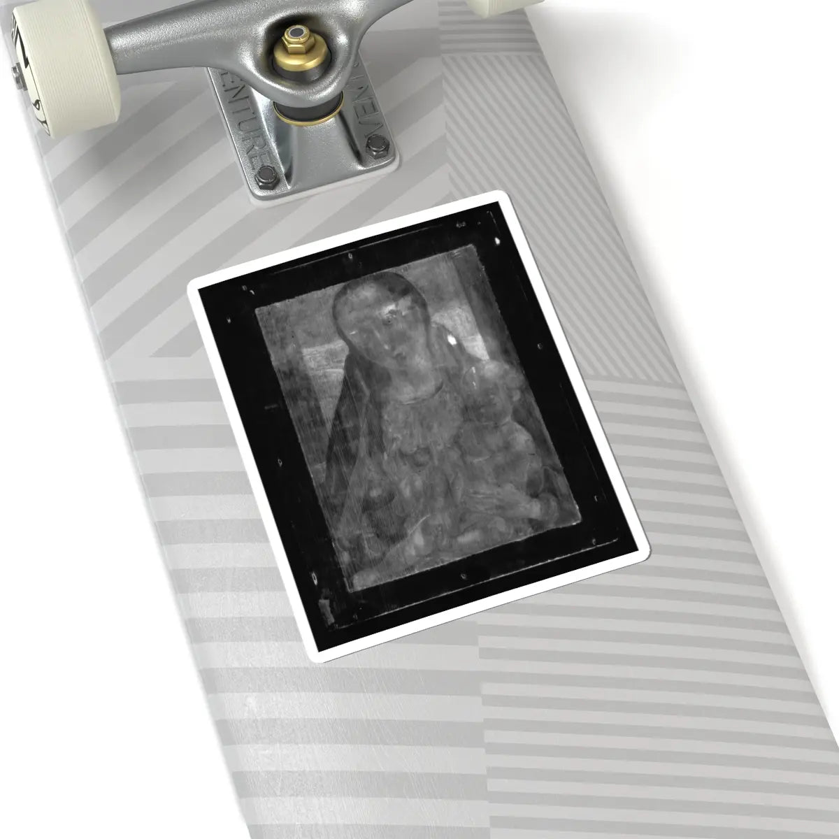 SKU:TSS-STICK-HNSMML-6X6-37 Sizes:6" × 6" Types:White