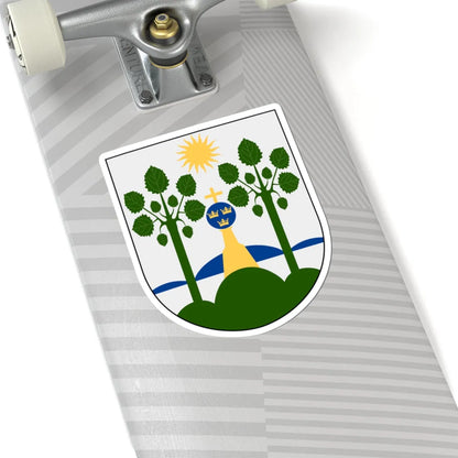 Haparanda vapen (Sweden) (Coat of Arms) STICKER Vinyl Kiss-Cut Decal - The Sticker Space