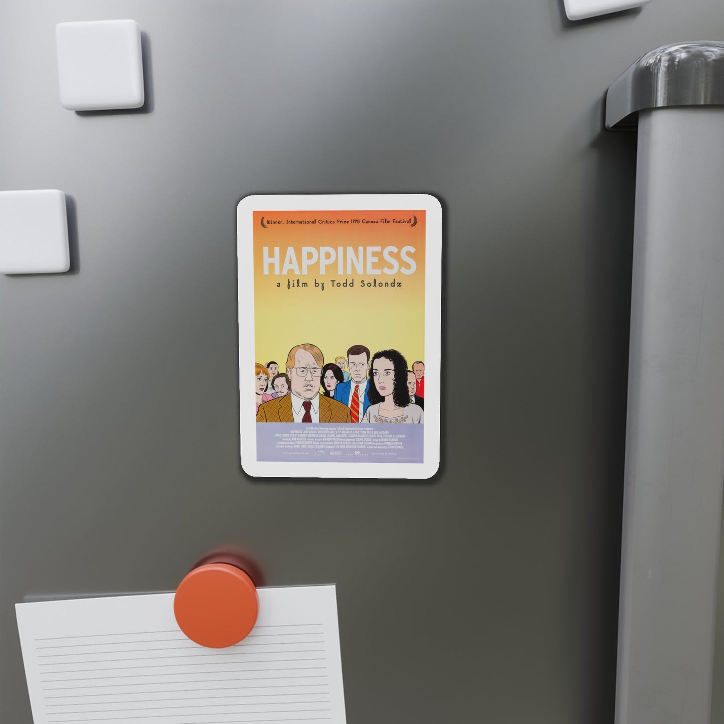 Happiness 1998 Movie Poster Die-Cut Magnet-The Sticker Space