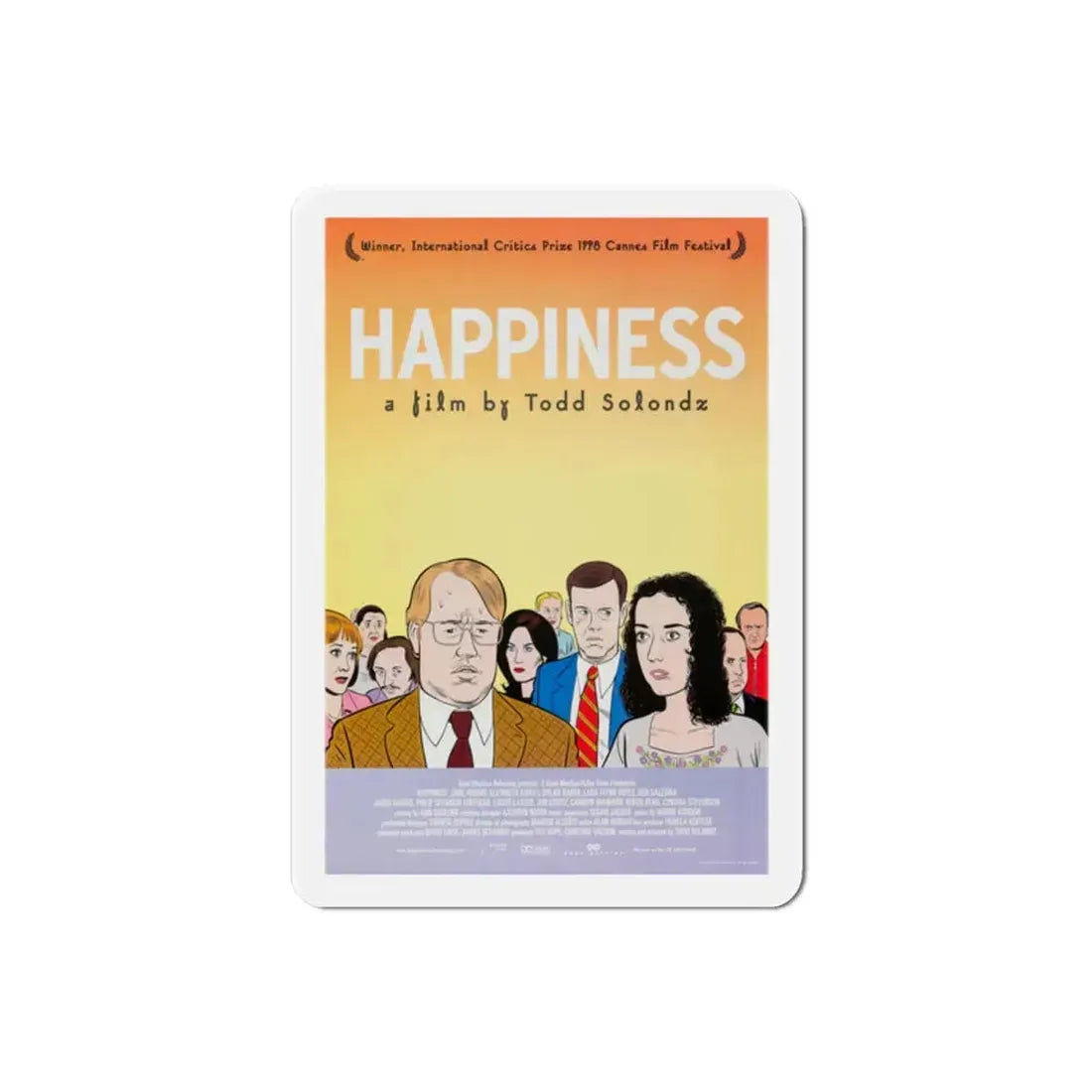 Happiness 1998 Movie Poster Refrigerator Magnet 2 Inch - The Sticker Space