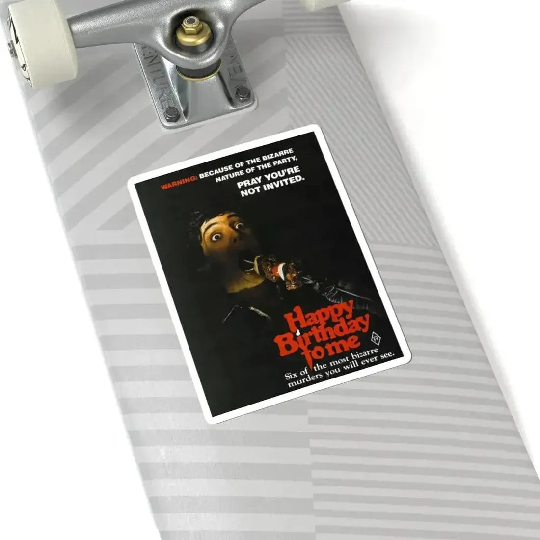 HAPPY BIRTHDAY TO ME 1981 Movie Poster - STICKER Vinyl Kiss-Cut Decal - The Sticker Space