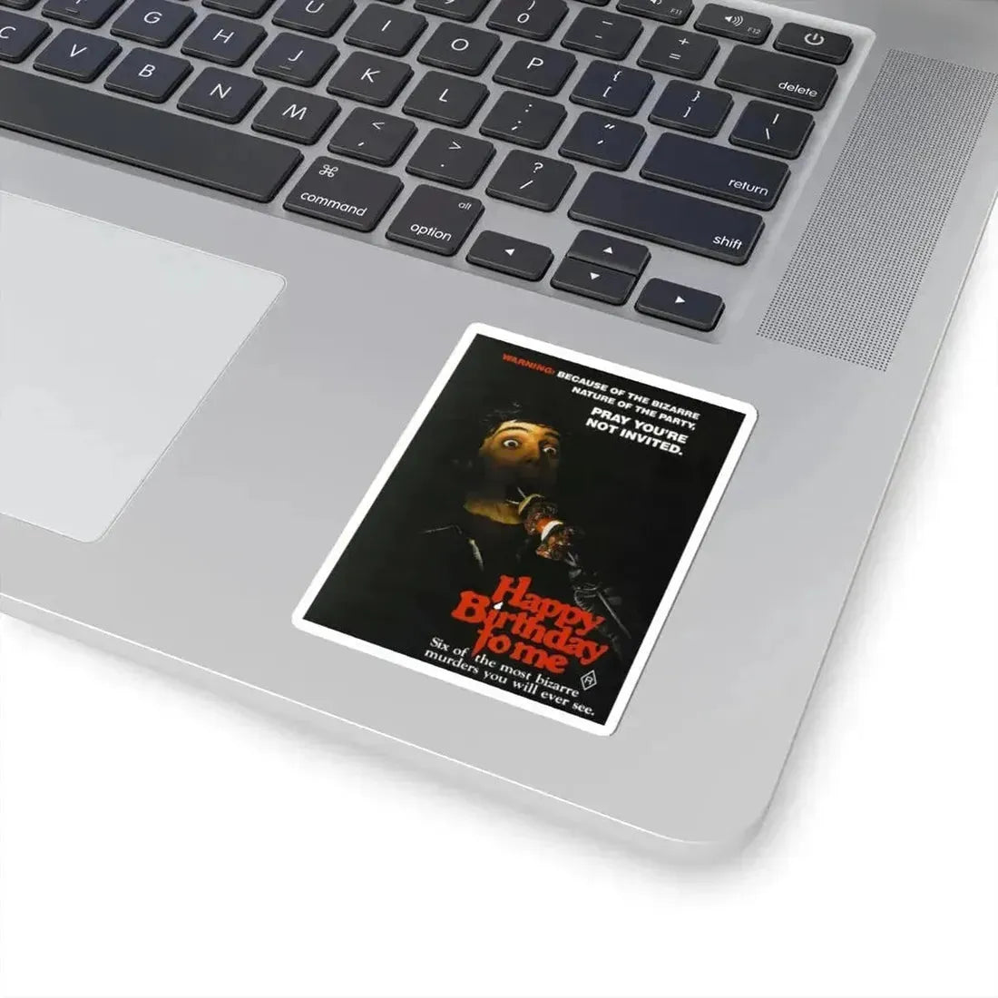 HAPPY BIRTHDAY TO ME 1981 Movie Poster - STICKER Vinyl Kiss-Cut Decal - The Sticker Space