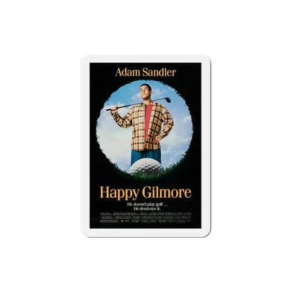 Happy Gilmore 1996 Movie Poster Refrigerator Magnet 3 Inch - The Sticker Space