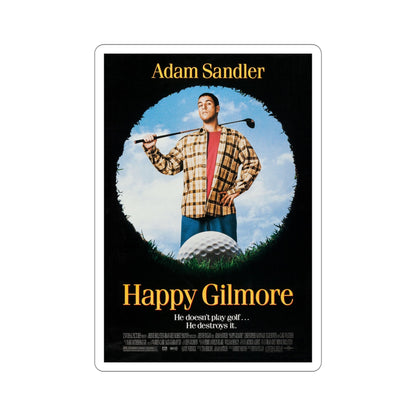 Happy Gilmore 1996 Movie Poster STICKER Vinyl Die-Cut Decal-5 Inch-The Sticker Space