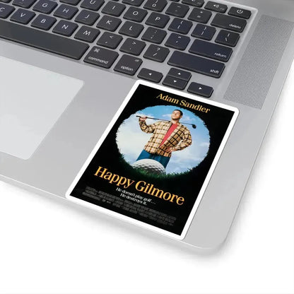 Happy Gilmore 1996 Movie Poster - STICKER Vinyl Kiss-Cut Decal - The Sticker Space