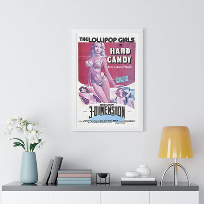 HARD CANDY 1976 - Framed Movie Poster-The Sticker Space