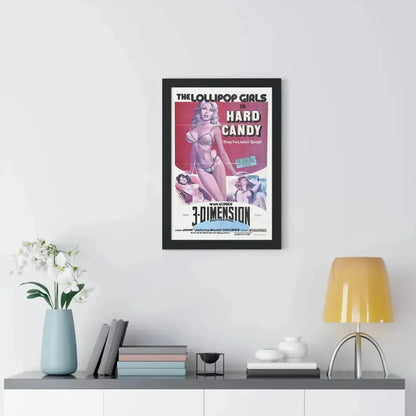 HARD CANDY 1976 - Framed Movie Poster - The Sticker Space