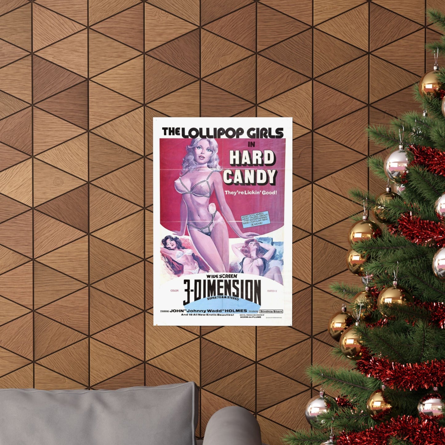 HARD CANDY 1976 - Paper Movie Poster-The Sticker Space