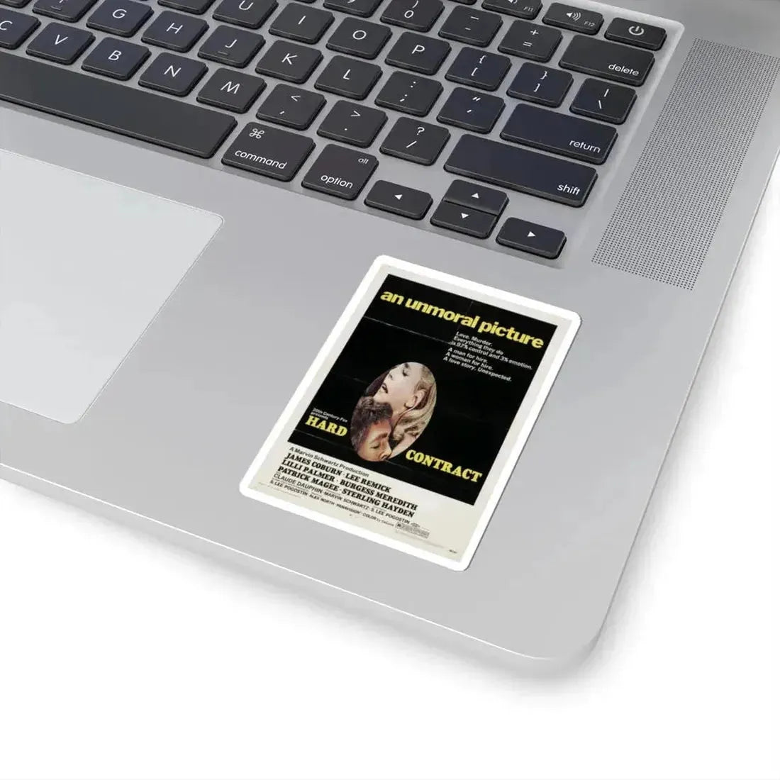 Hard Contract 1969 Movie Poster - STICKER Vinyl Kiss-Cut Decal - The Sticker Space