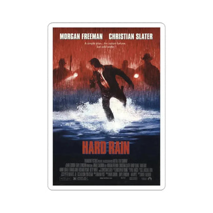 Hard Rain 1998 Movie Poster STICKER Vinyl Die-Cut Decal 2 Inch - The Sticker Space