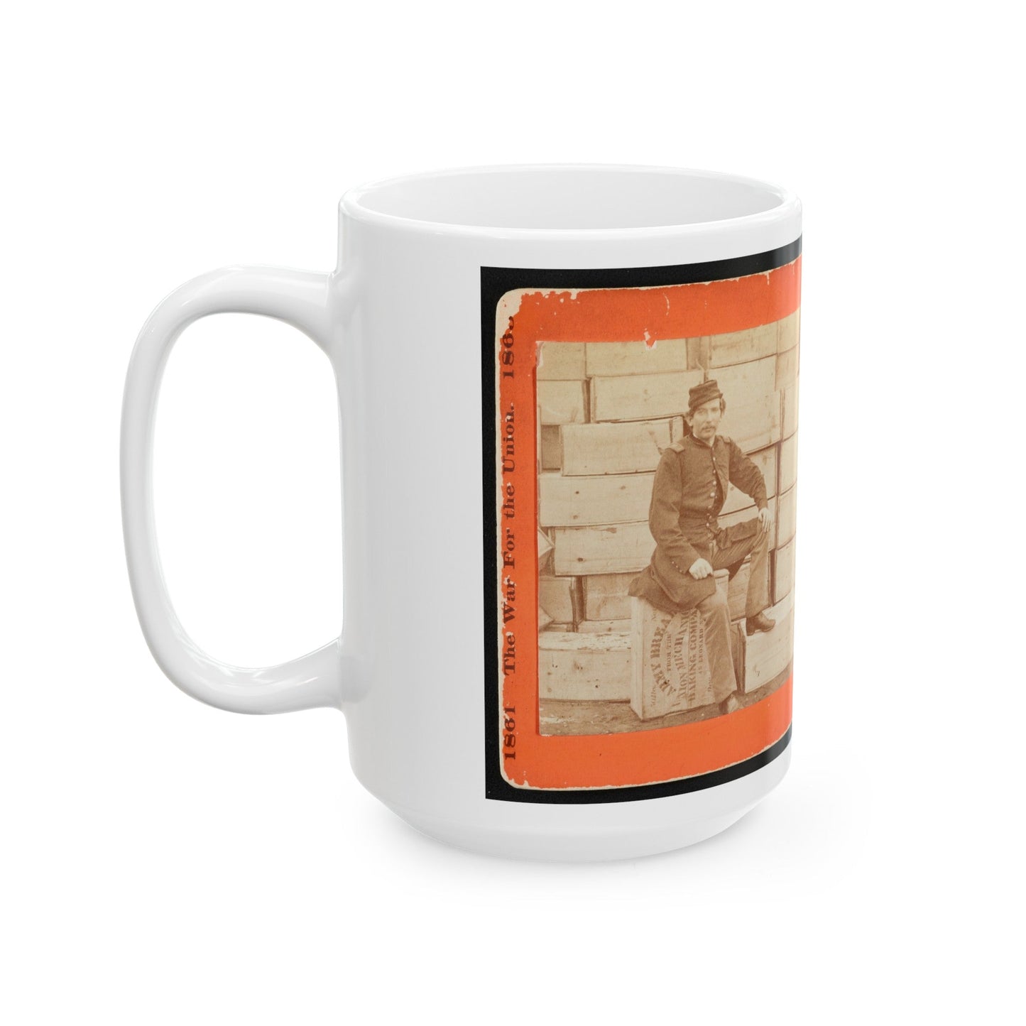 Hard Tack 001 (U.S. Civil War) White Coffee Mug-The Sticker Space