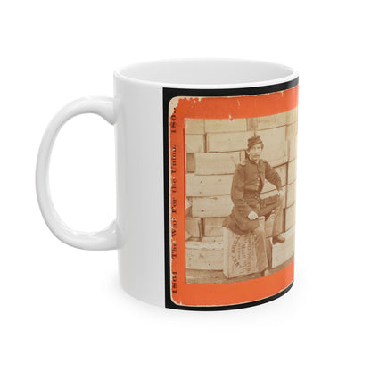 Hard Tack 001 (U.S. Civil War) White Coffee Mug-The Sticker Space