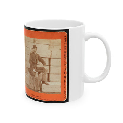 Hard Tack 001 (U.S. Civil War) White Coffee Mug-The Sticker Space