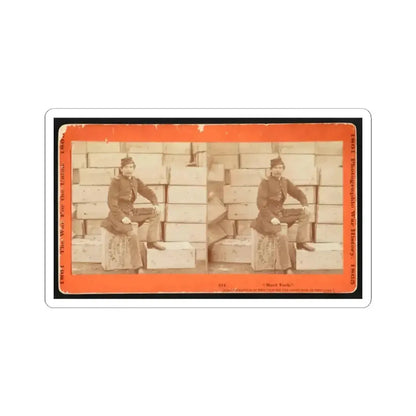 Hard Tack  001 (U.S. Civil War) STICKER Vinyl Kiss-Cut Decal 2 Inch White - The Sticker Space