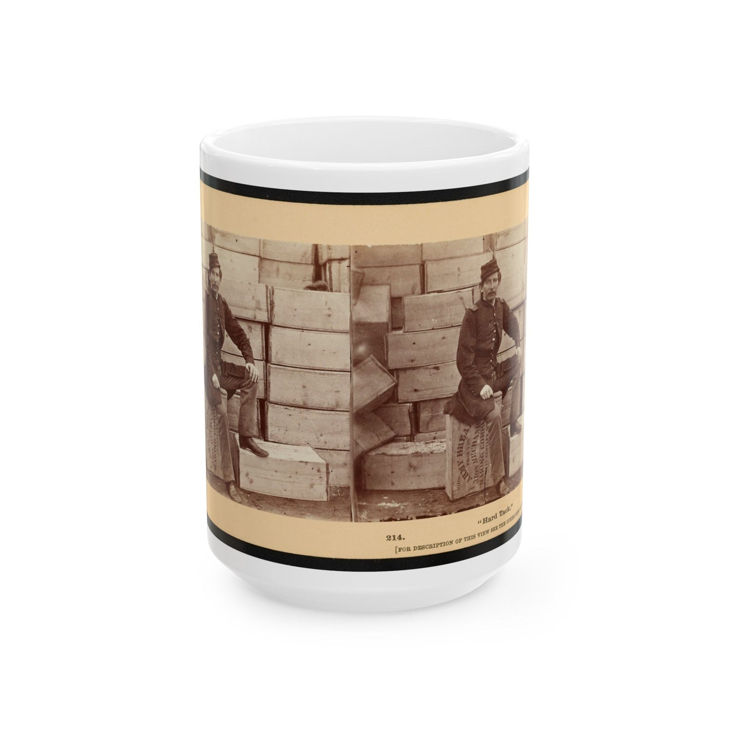 Hard Tack (U.S. Civil War) White Coffee Mug-15oz-The Sticker Space