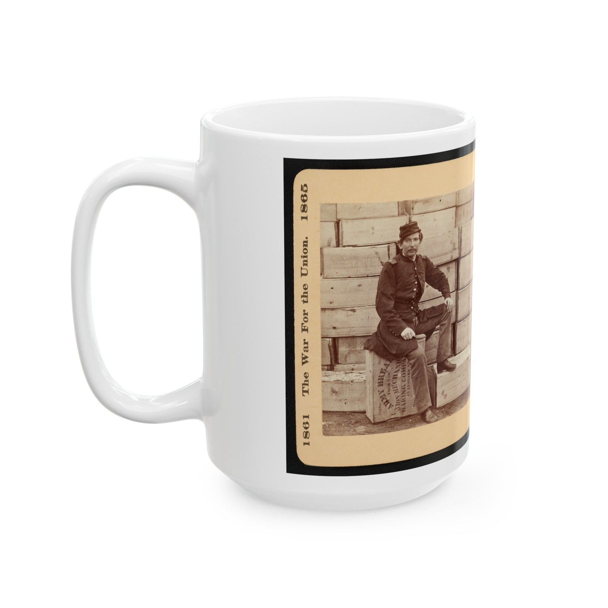 Hard Tack (U.S. Civil War) White Coffee Mug-The Sticker Space