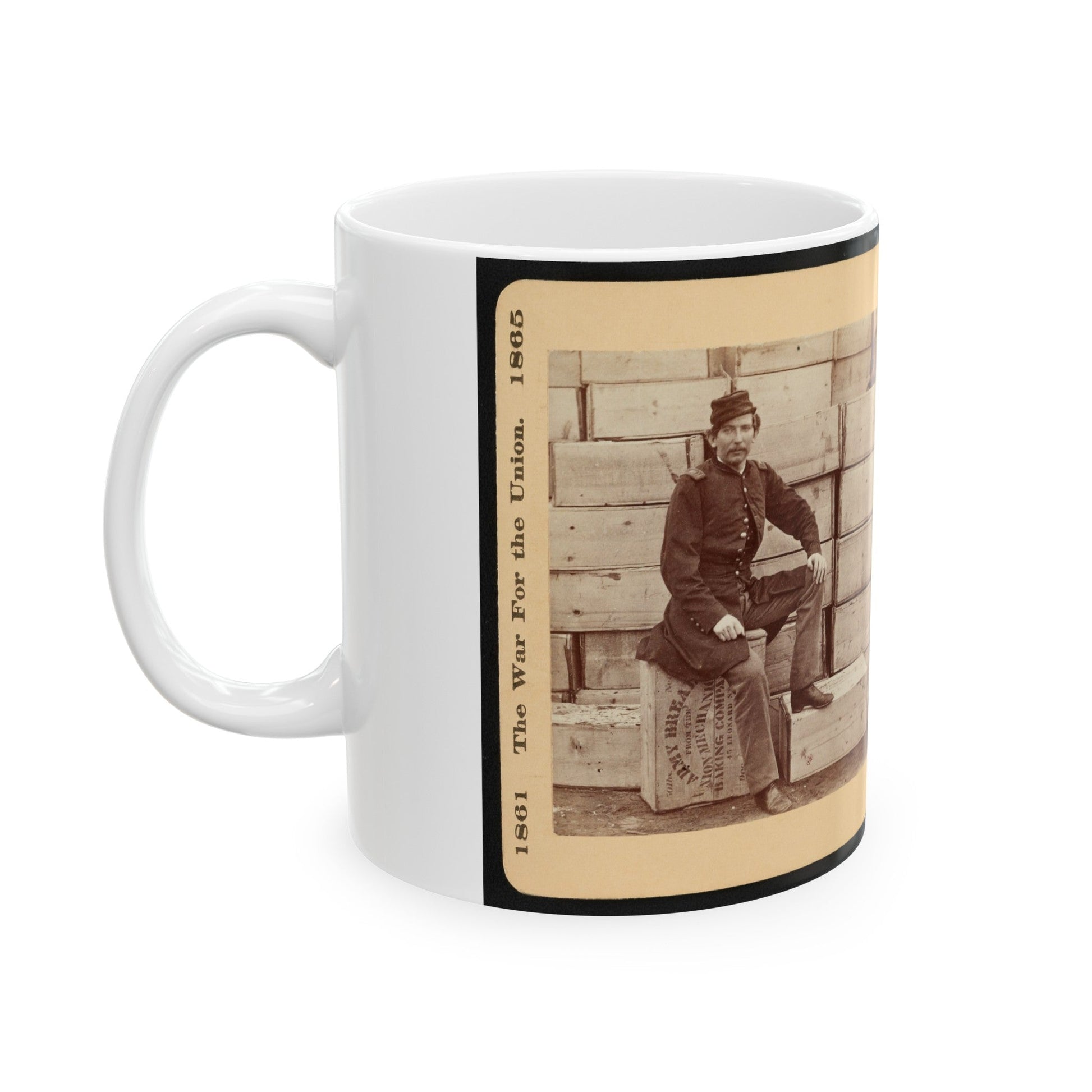 Hard Tack (U.S. Civil War) White Coffee Mug-The Sticker Space