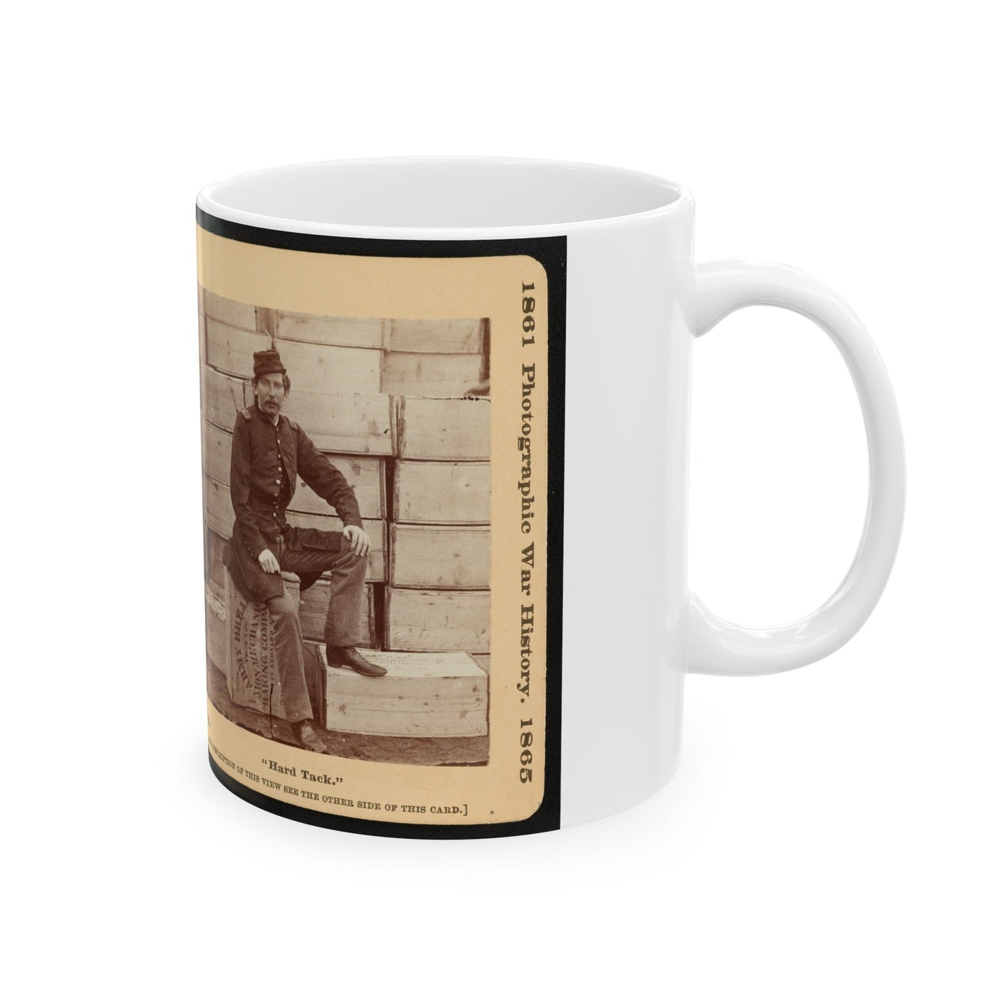 Hard Tack (U.S. Civil War) White Coffee Mug-The Sticker Space