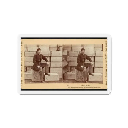 Hard Tack (U.S. Civil War) Refrigerator Magnet 2" x 2" Die-Cut 1 pc - The Sticker Space