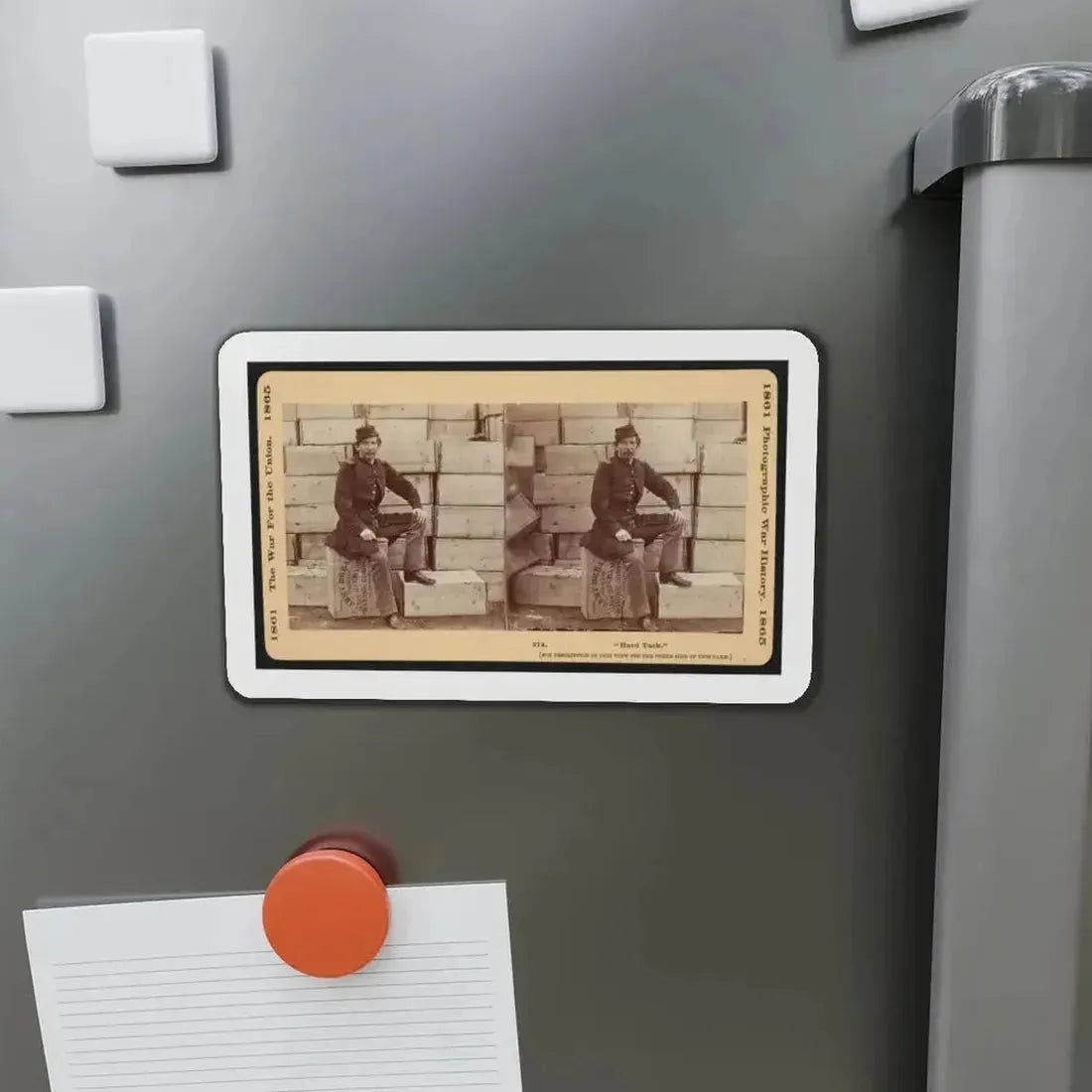 Hard Tack (U.S. Civil War) Refrigerator Magnet - The Sticker Space