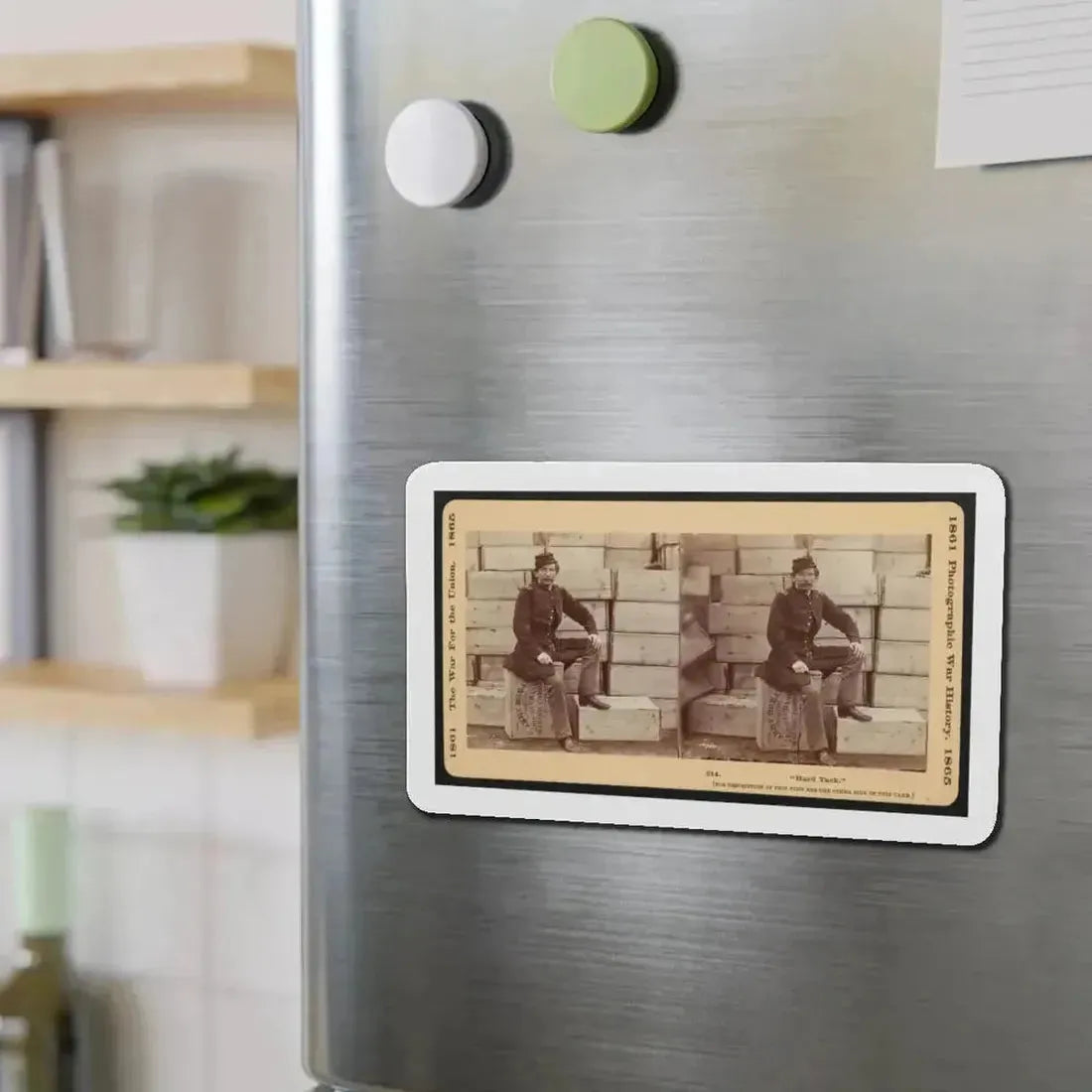 Hard Tack (U.S. Civil War) Refrigerator Magnet - The Sticker Space