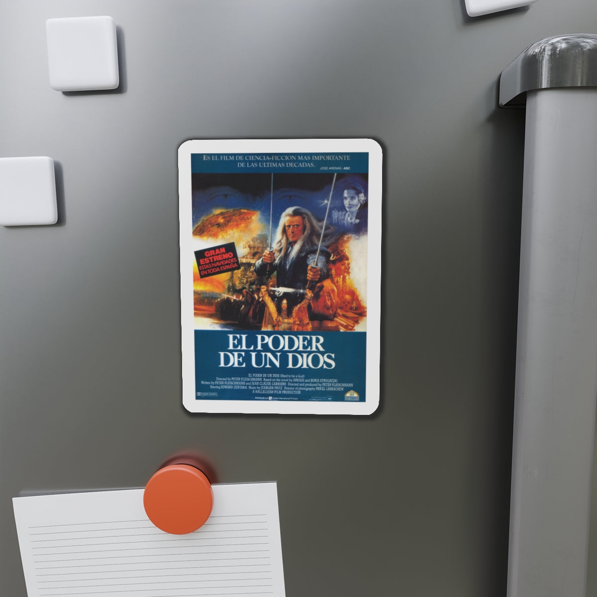 HARD TO BE A GOD 1989 Movie Poster - Die-Cut Magnet-The Sticker Space