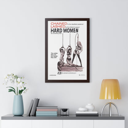 HARD WOMEN 1970 - Framed Movie Poster-The Sticker Space