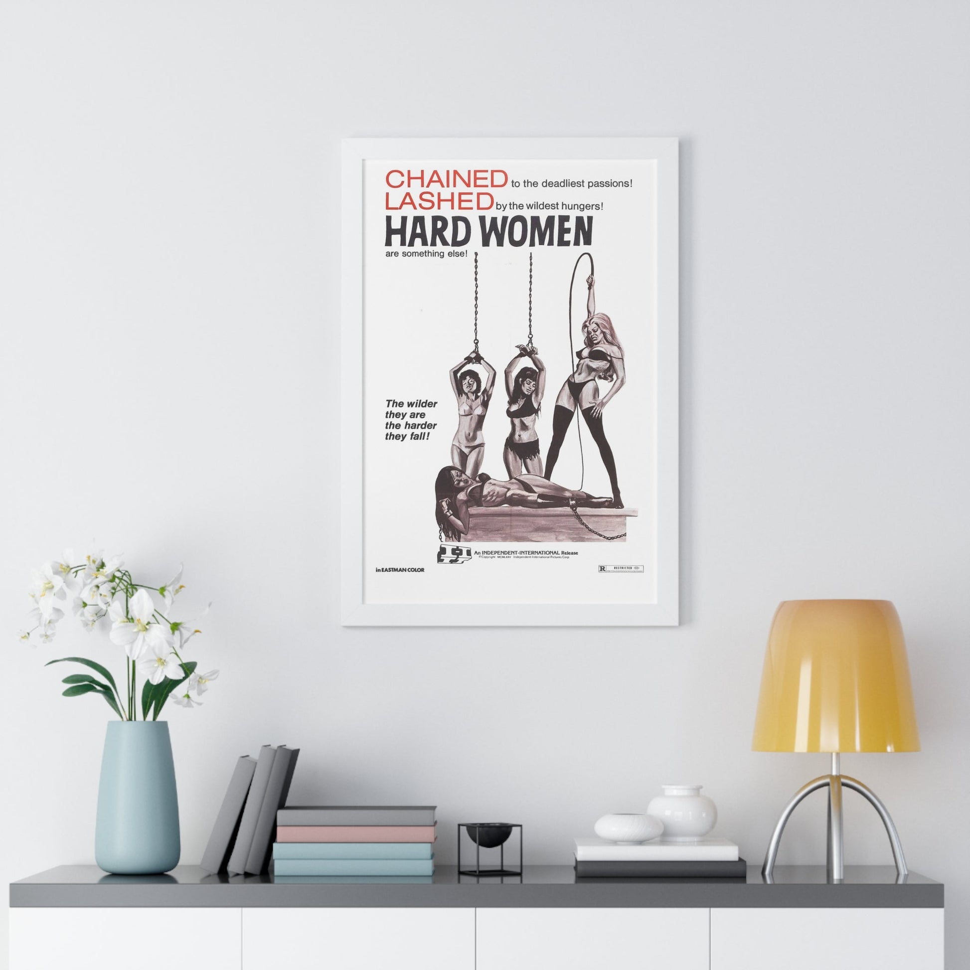 HARD WOMEN 1970 - Framed Movie Poster-The Sticker Space