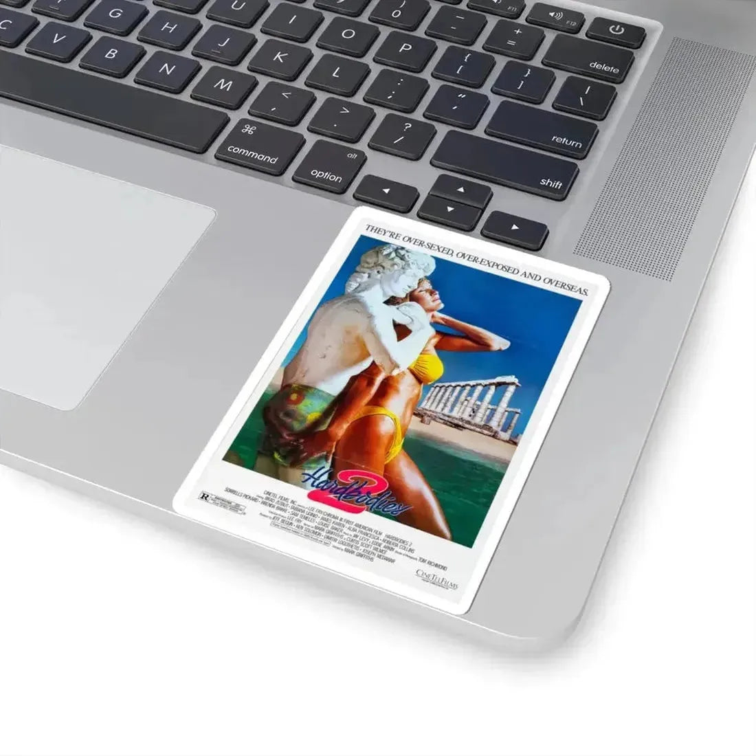 Hardbodies 2 1986 Movie Poster - STICKER Vinyl Kiss-Cut Decal - The Sticker Space