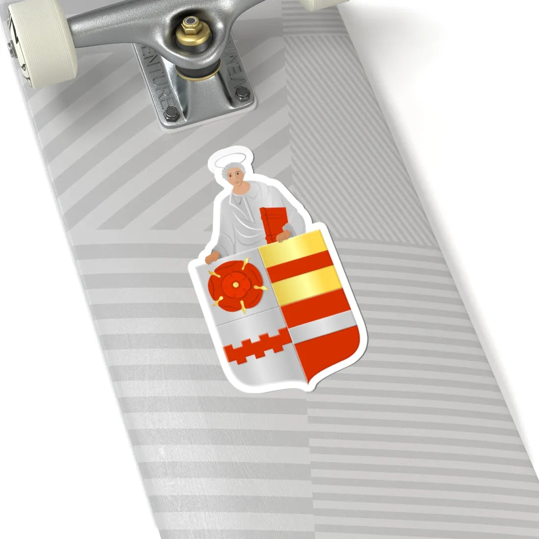 Hardenberg wapen 1962 (Netherlands) (Coat of Arms) STICKER Vinyl Kiss-Cut Decal - The Sticker Space