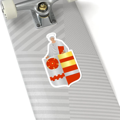 Hardenberg wapen 1962 (Netherlands) (Coat of Arms) STICKER Vinyl Kiss-Cut Decal - The Sticker Space