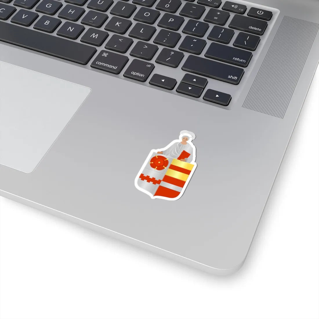 Hardenberg wapen 1962 (Netherlands) (Coat of Arms) STICKER Vinyl Kiss-Cut Decal - The Sticker Space