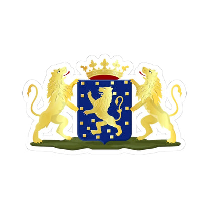 Harderwijk wapen HRvA versie (Netherlands) (Coat of Arms) STICKER Vinyl Kiss-Cut Decal 3 Inch White - The Sticker Space