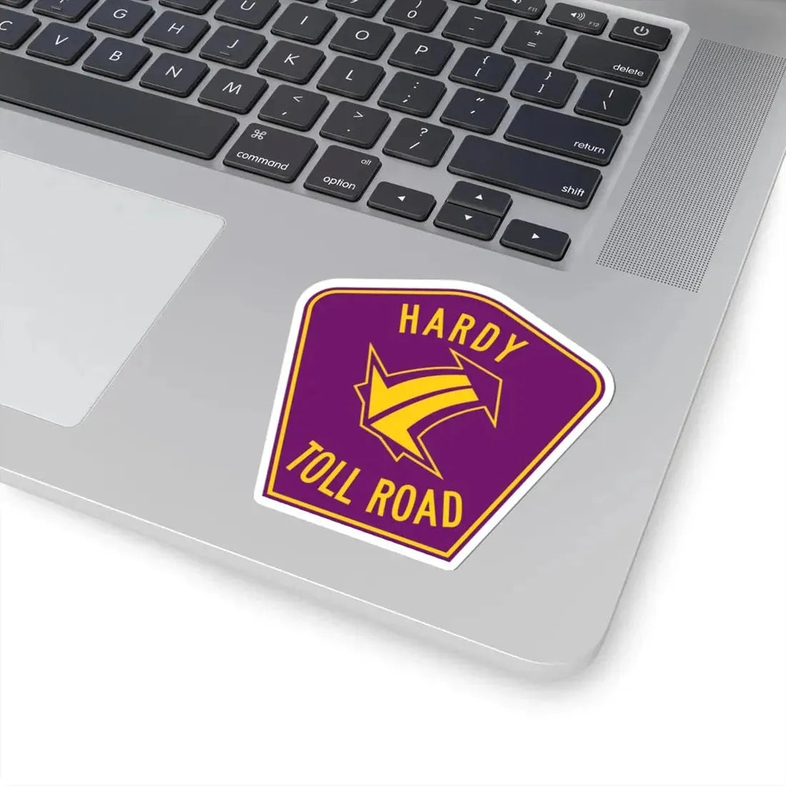 Hardy Toll Road (Texas) (Road Sign) STICKER Vinyl Kiss-Cut Decal - The Sticker Space