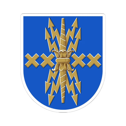 Harjavalta.vaakuna (Finland) (Coat of Arms) STICKER Vinyl Kiss-Cut Decal 6 Inch White - The Sticker Space