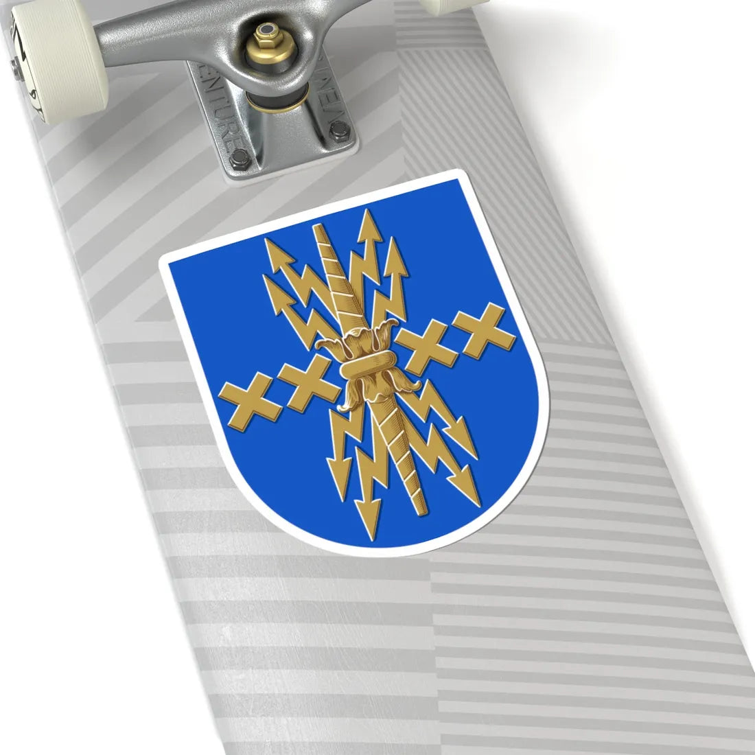 Harjavalta.vaakuna (Finland) (Coat of Arms) STICKER Vinyl Kiss-Cut Decal - The Sticker Space