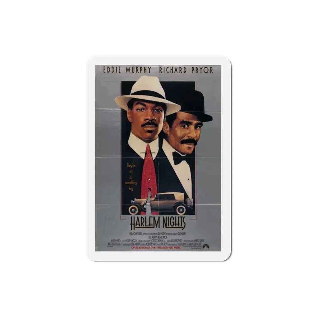Harlem Nights 1989 Movie Poster Refrigerator Magnet 2 Inch - The Sticker Space