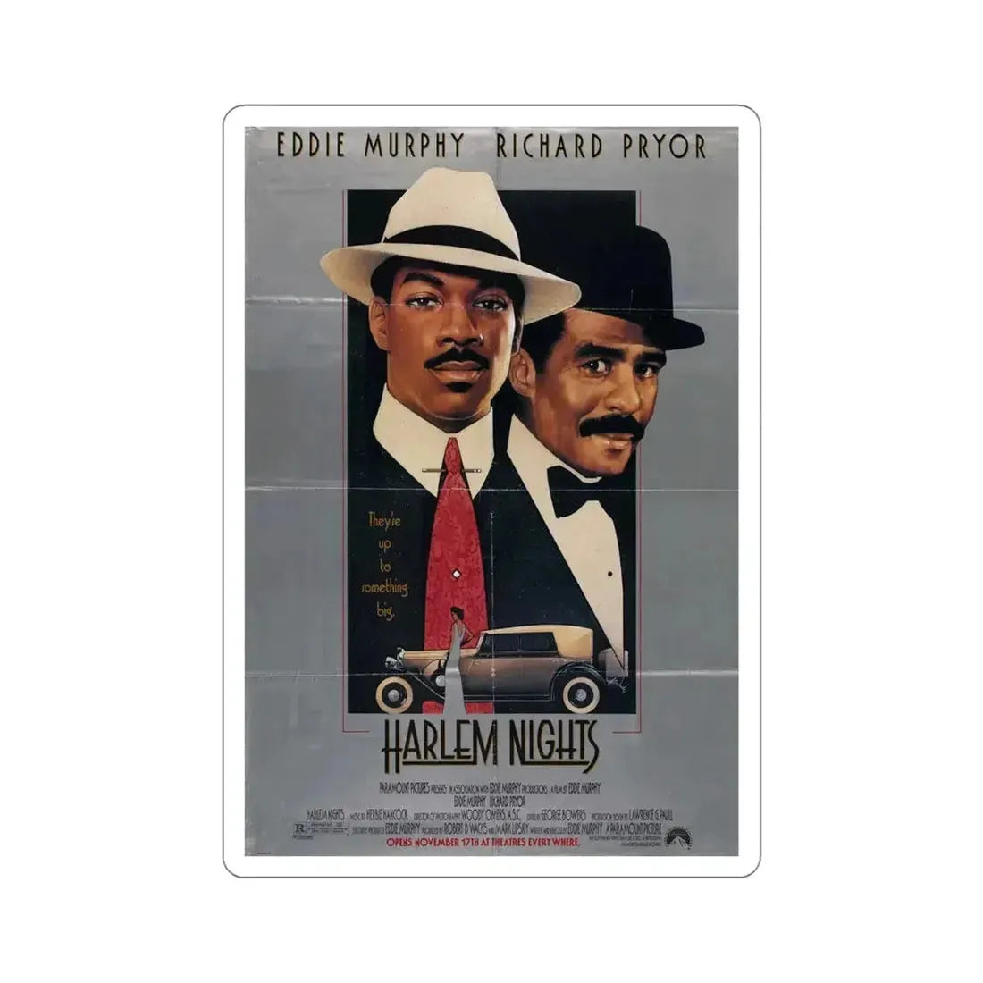 Harlem Nights 1989 Movie Poster STICKER Vinyl Die-Cut Decal - The Sticker Space