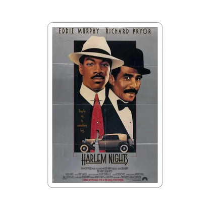 Harlem Nights 1989 Movie Poster - STICKER Vinyl Kiss-Cut Decal 6 Inch White - The Sticker Space