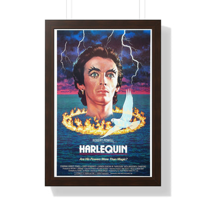 HARLEQUIN 1980 - Framed Movie Poster-16″ x 24″-The Sticker Space