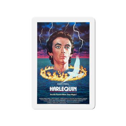 HARLEQUIN 1980 Movie Poster - Die-Cut Magnet-3" x 3"-The Sticker Space