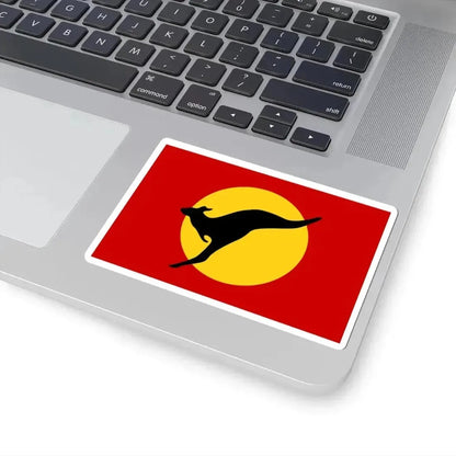 Harold Scrubys Proposal 1994 Australian Flag Proposal (Australia) STICKER Vinyl Kiss-Cut Decal - The Sticker Space