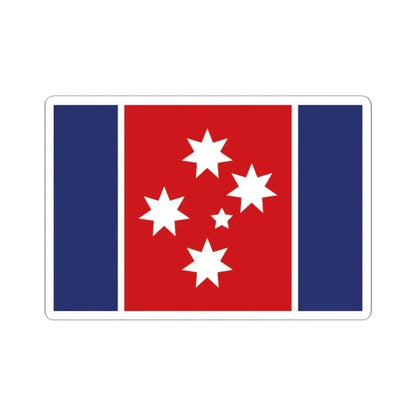Harold Scrubys Proposal 1997 Australian Flag Proposal (Australia) STICKER Vinyl Kiss-Cut Decal 2 Inch White - The Sticker Space