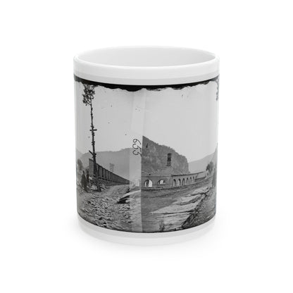 Harper's Ferry, W. Va. Ruins Of Arsenal (U.S. Civil War) White Coffee Mug-11oz-The Sticker Space