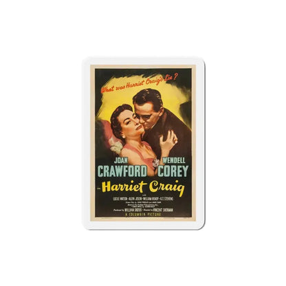 Harriet Craig 1950 Movie Poster Refrigerator Magnet 5 Inch - The Sticker Space