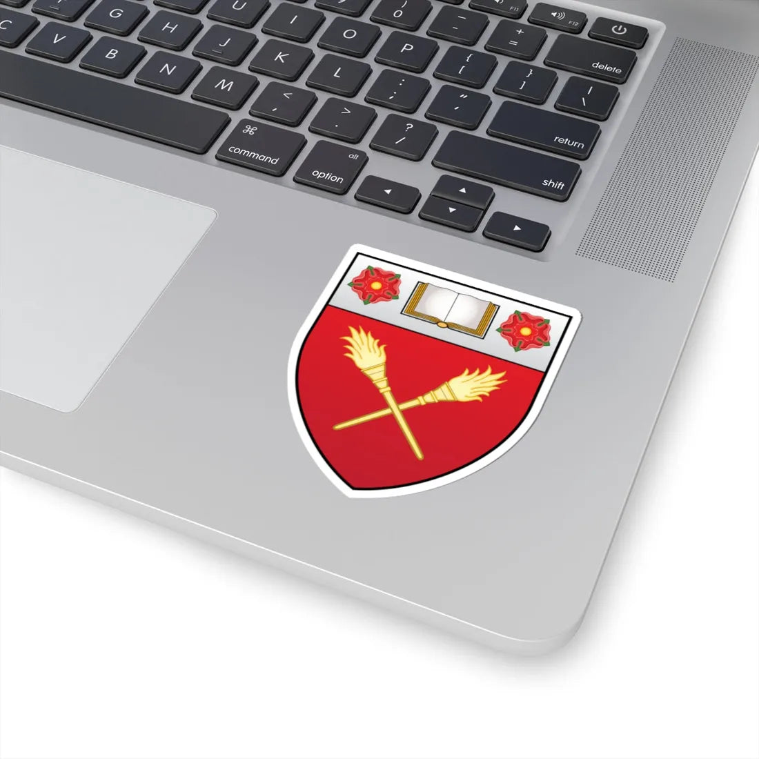 Harris-Manchester College Oxford Coat Of Arms (England) (Coat of Arms) STICKER Vinyl Kiss-Cut Decal - The Sticker Space