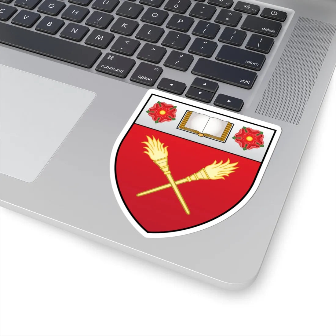 Harris-Manchester College Oxford Coat Of Arms (England) (Coat of Arms) STICKER Vinyl Kiss-Cut Decal - The Sticker Space