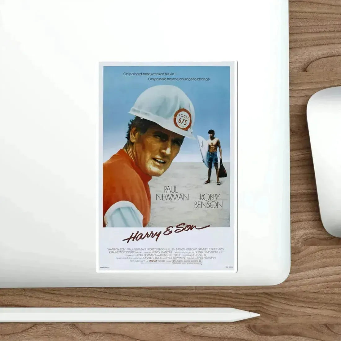 Harry and Son 1984 Movie Poster STICKER Vinyl Die-Cut Decal - The Sticker Space