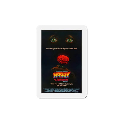 Harry and the Hendersons 1987 Movie Poster Refrigerator Magnet 5 Inch - The Sticker Space